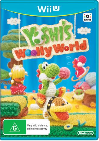 Front Cover for Yoshi's Woolly World (Wii U) (eShop release)