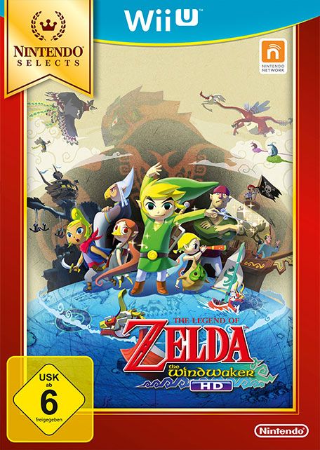 Front Cover for The Legend of Zelda: The Wind Waker (Wii U) (eShop release)