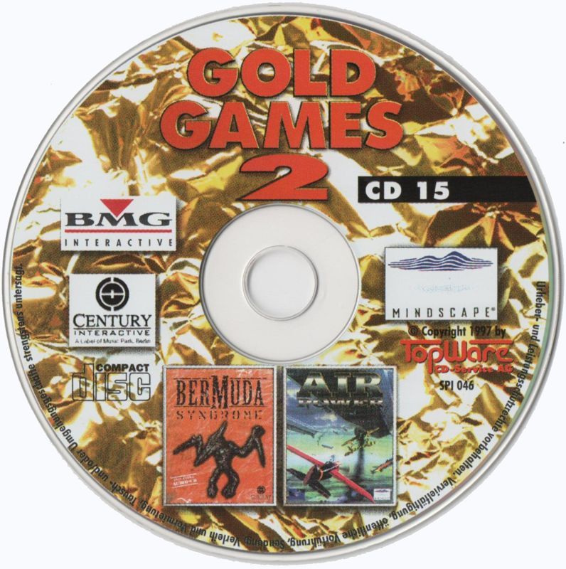 Media for Gold Games 2 (DOS and Windows): CD 15