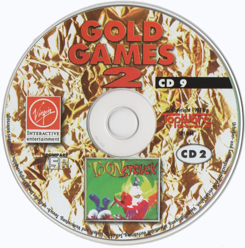 Media for Gold Games 2 (DOS and Windows): CD 9