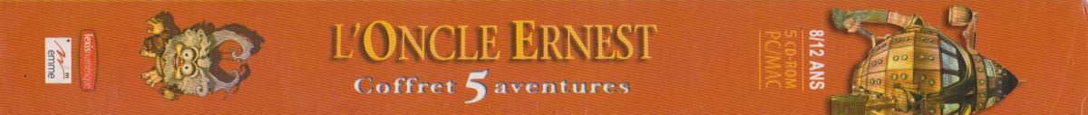Spine/Sides for L'Oncle Ernest: Coffret 5 aventures (Macintosh and Windows): Top