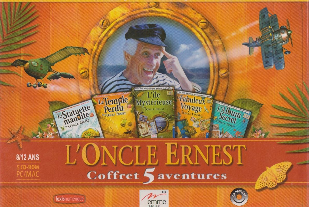 Front Cover for L'Oncle Ernest: Coffret 5 aventures (Macintosh and Windows)