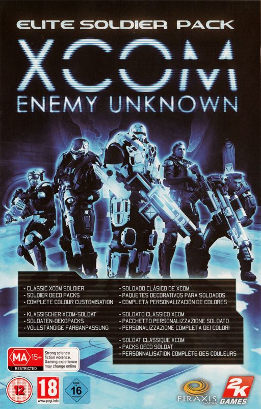 XCOM: Enemy Unknown (Special Edition) cover or packaging material ...