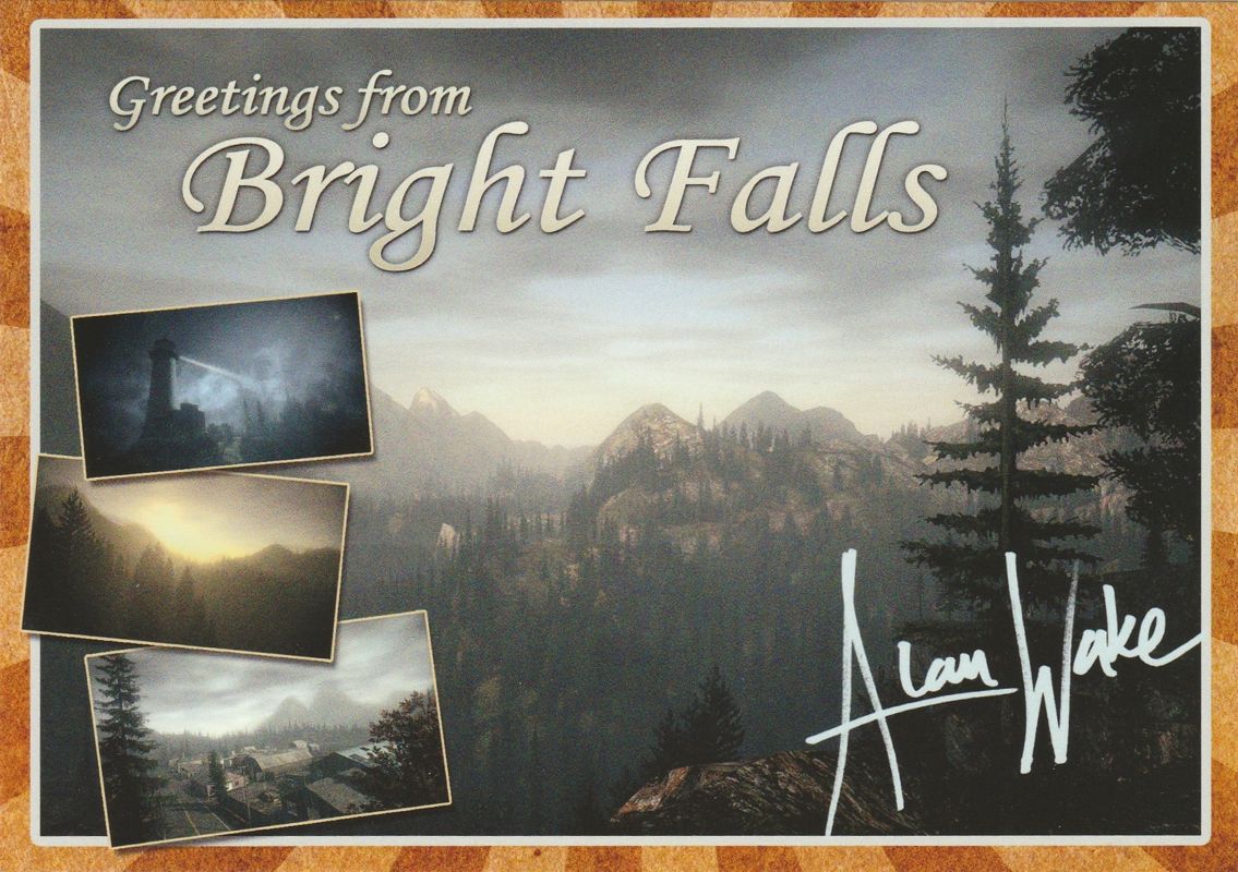 Extras for Alan Wake: Standard Edition (Windows): Post Card #5 - Front