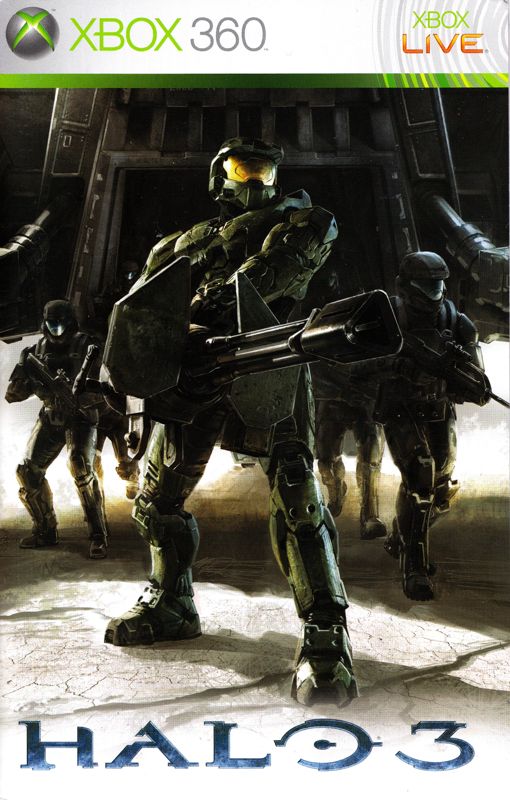 Manual for Halo 3 (Limited Edition) (Xbox 360): Front