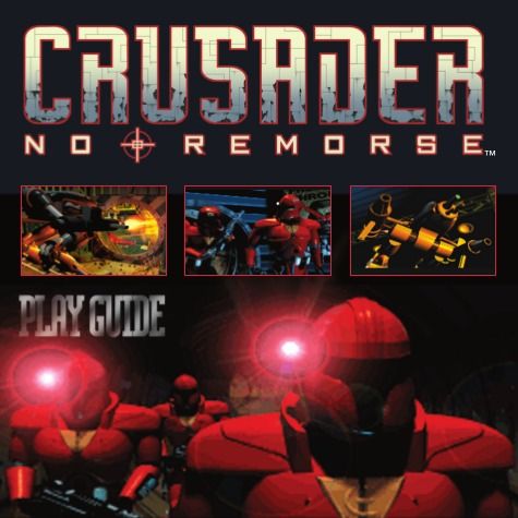 Manual for Crusader: No Remorse (Macintosh and Windows) (GOG.com release): Front