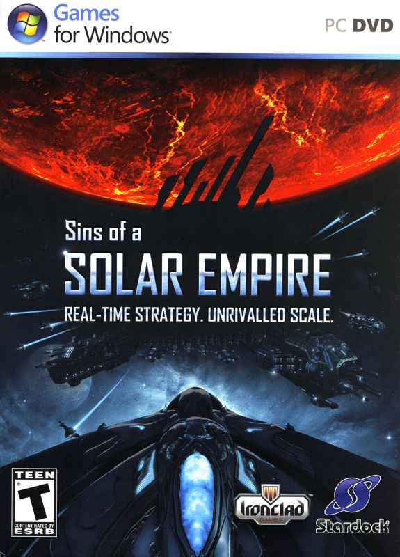 Front Cover for Sins of a Solar Empire (Windows)