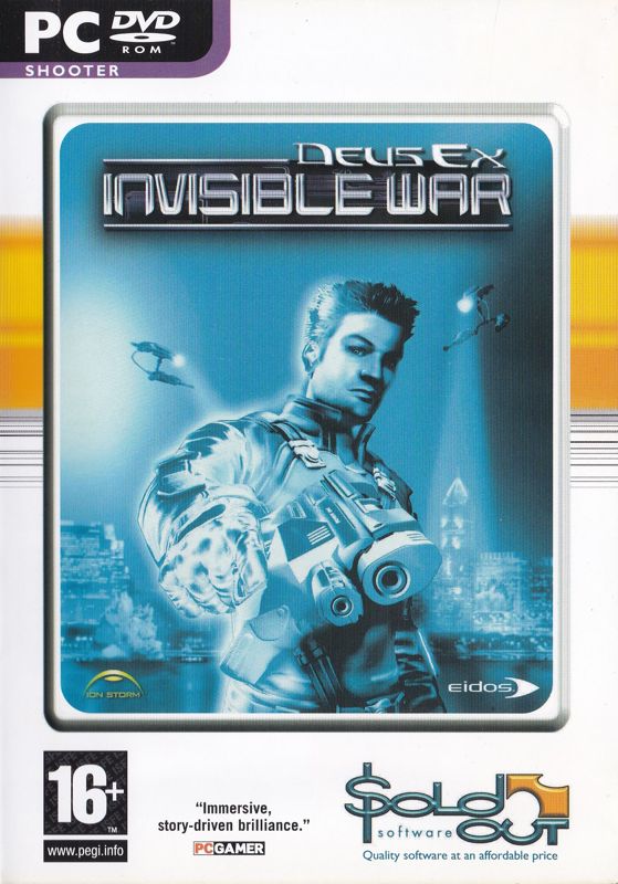 Front Cover for Deus Ex: Invisible War (Windows) (Sold Out Software release)