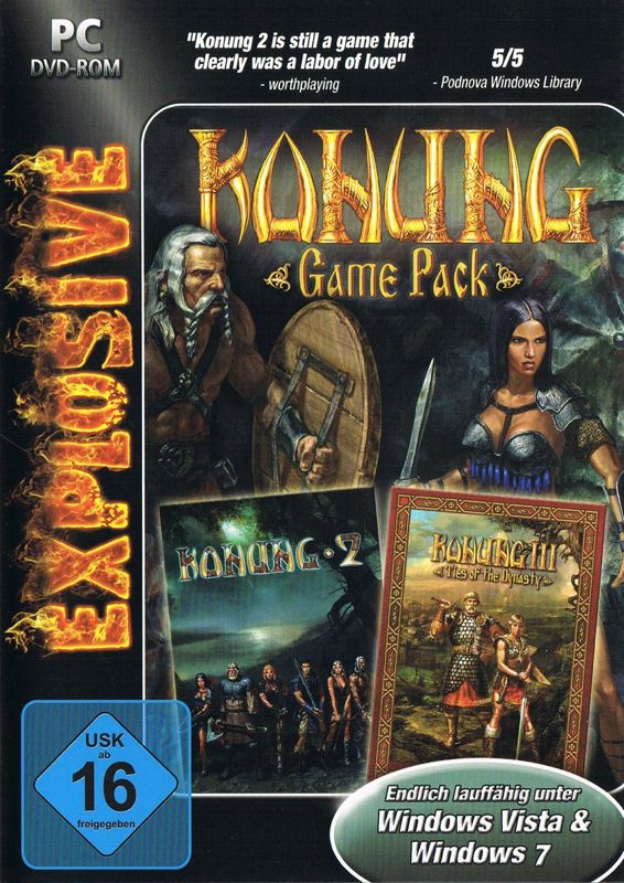 Front Cover for Konung Game Pack (Windows) (Explosive release)