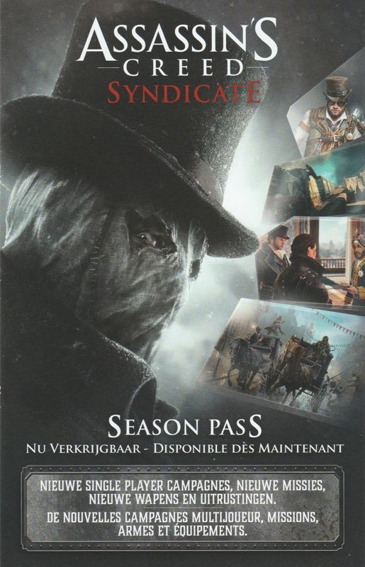 Assassin S Creed Syndicate Charing Cross Edition Cover Or Packaging