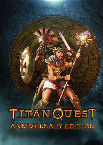 Front Cover for Titan Quest: Anniversary Edition (Windows) (GOG.com release): Card version