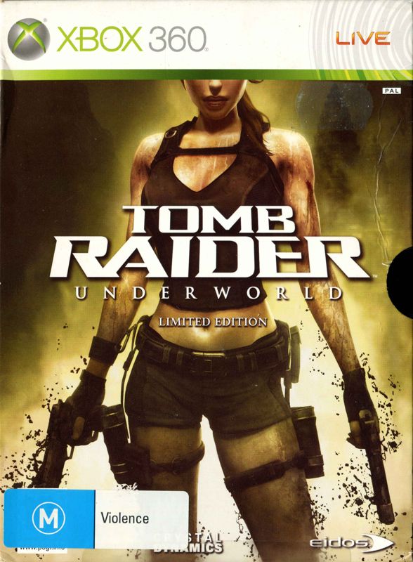 Front Cover for Tomb Raider: Underworld (Limited Edition) (Xbox 360): Box - front