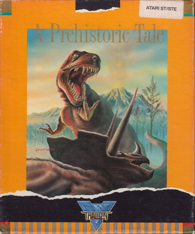 Front Cover for A Prehistoric Tale (Atari ST)