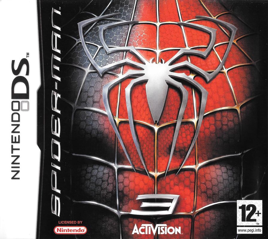 Front Cover for Spider-Man 3 (Nintendo DS)