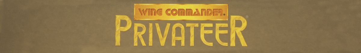 Spine/Sides for Wing Commander: Privateer - CD-ROM Edition (DOS) (EA CD-ROM Classics (Gold Edition) release with instant rebate offer): Top