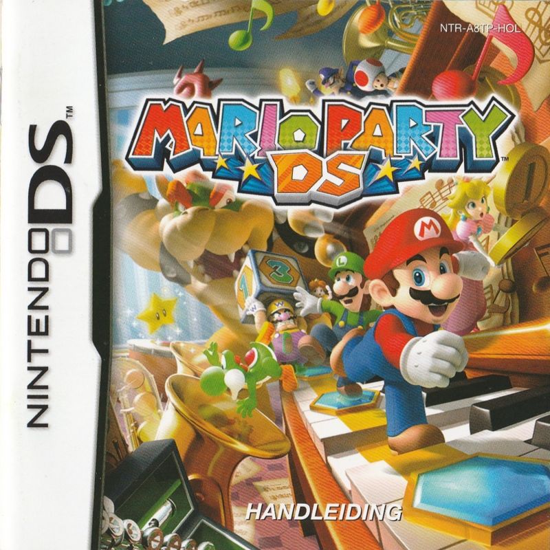 Manual for Mario Party DS (Nintendo DS): Front