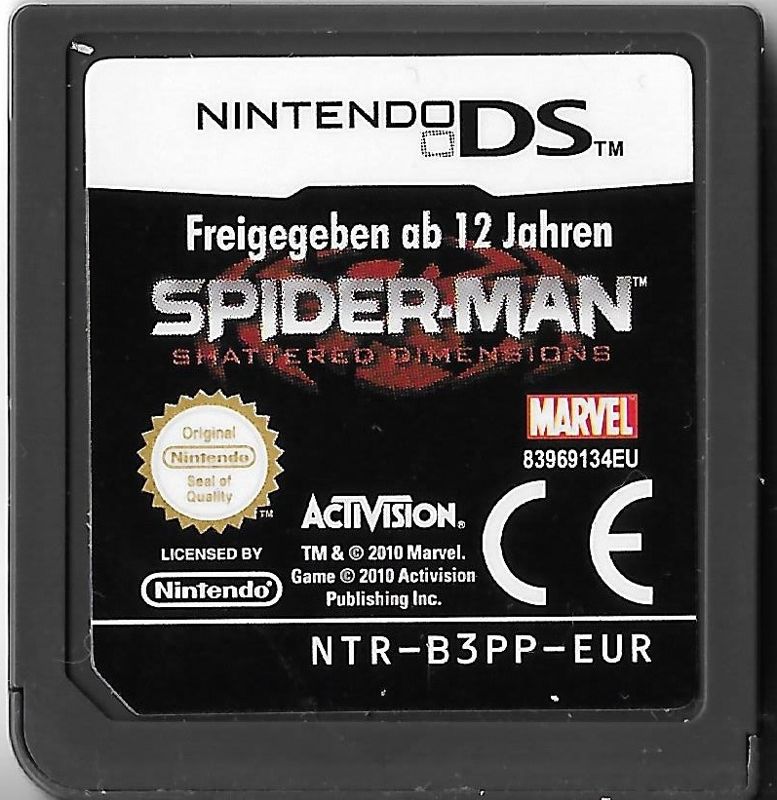 Media for Spider-Man: Shattered Dimensions (Nintendo DS)