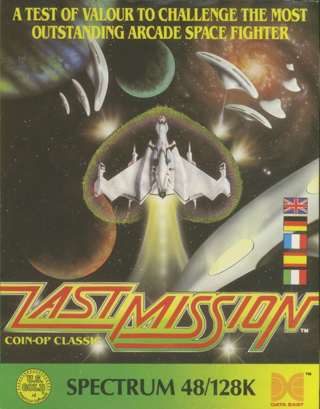 Front Cover for Last Mission (ZX Spectrum)