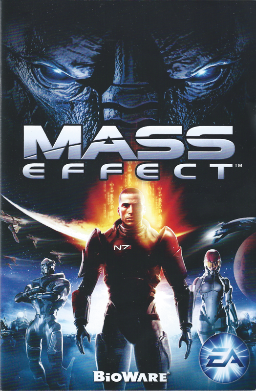 Manual for Mass Effect (Windows) (EA Classics release): Front