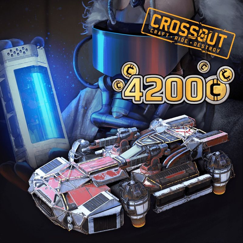 Front Cover for Crossout: Craft·Ride·Destroy - The Inventor (PlayStation 4) (download release)