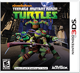 Front Cover for Teenage Mutant Ninja Turtles (Nintendo 3DS) (eShop release)