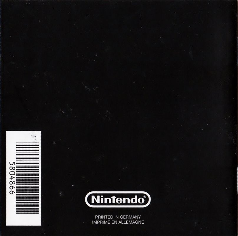 Extras for Mario Party DS (Nintendo DS): Health and Safety Precautions Booklet - Back