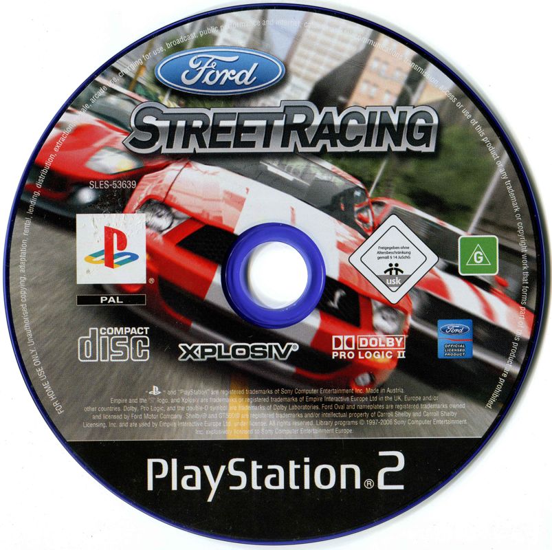 Media for Ford Bold Moves Street Racing (PlayStation 2)