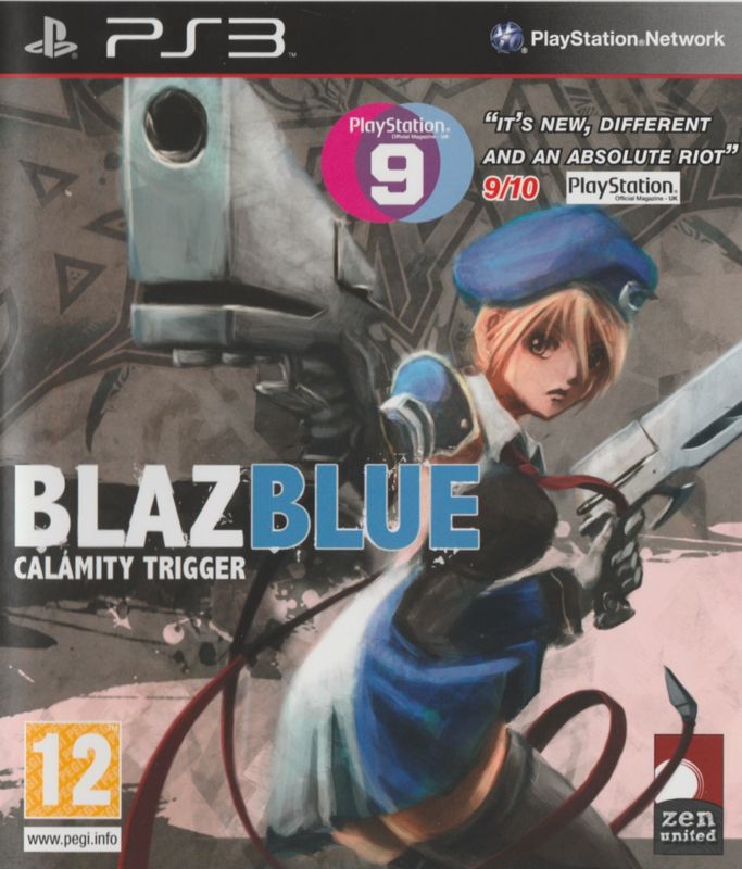 Front Cover for BlazBlue: Calamity Trigger (PlayStation 3)