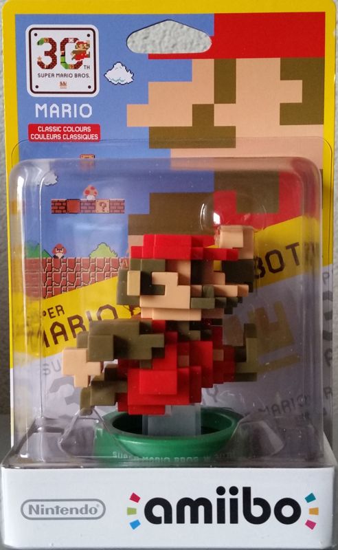 Extras for Super Mario Maker (Mario Classic Colours Amiibo Bundle) (Wii U): Mario Classic Colours Amiibo - Front