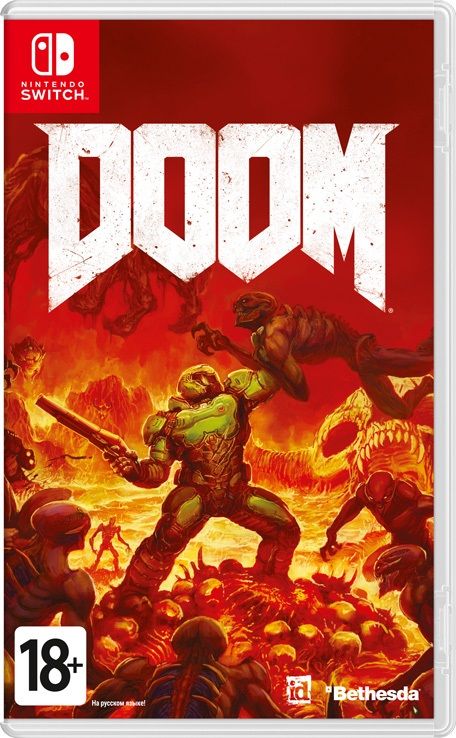 Front Cover for Doom (Nintendo Switch) (download release)