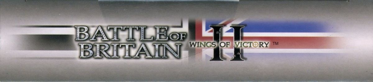 Spine/Sides for Battle of Britain II: Wings of Victory (Windows): Top