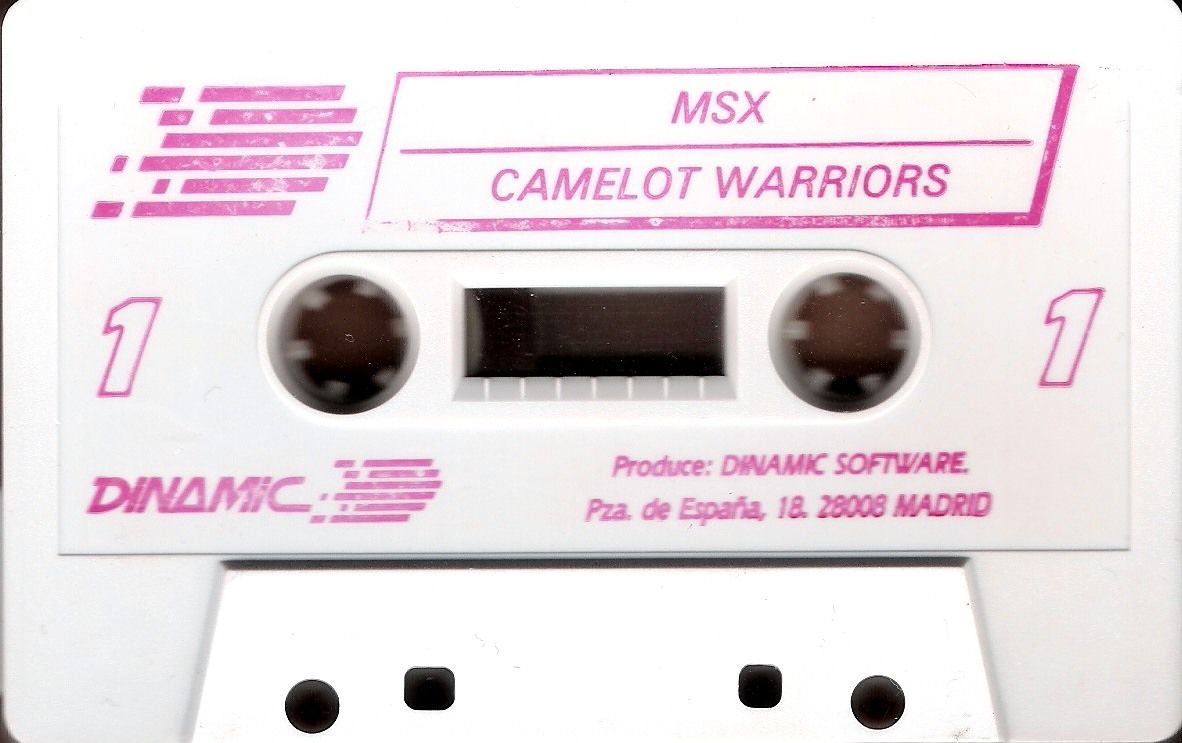 Media for Camelot Warriors (MSX)