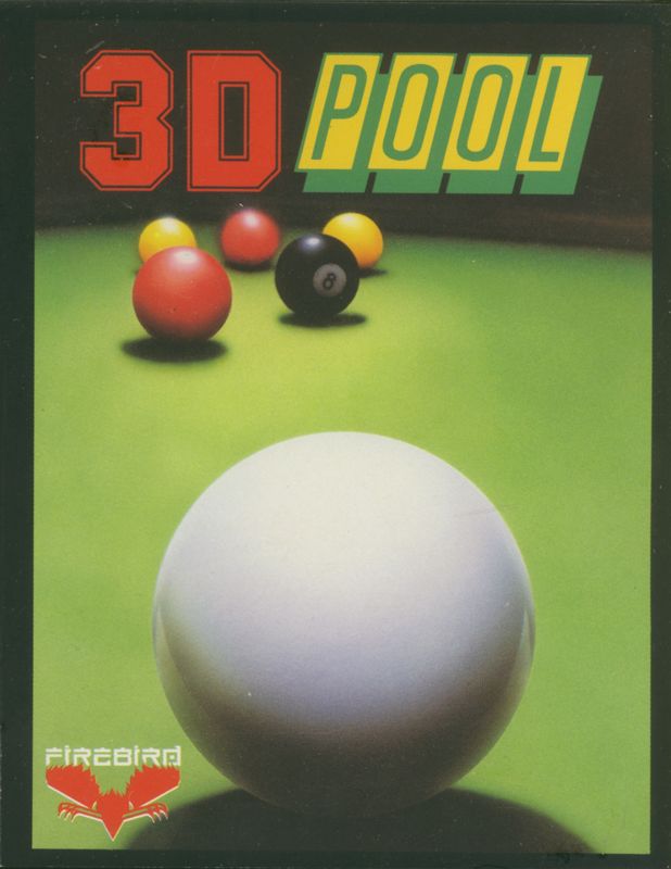 Front Cover for Sharkey's 3D Pool (ZX Spectrum)