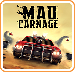 Front Cover for Mad Carnage (Nintendo Switch) (download release)