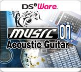 Front Cover for Music on: Acoustic Guitar (Nintendo DSi) (download release)