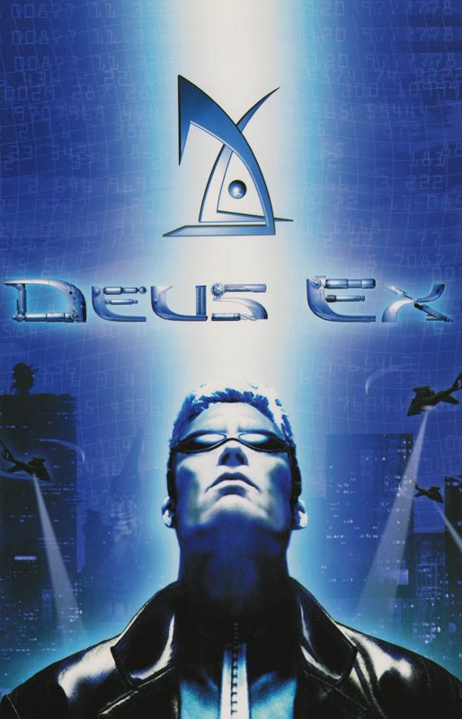 Manual for Deus Ex (Windows) (Alternate release): Front