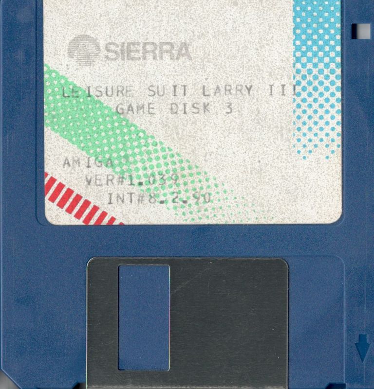 Media for Leisure Suit Larry: Triple Pack (Amiga): Leisure Suit Larry III - Disk 3