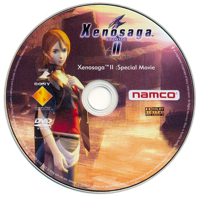 Media for Xenosaga: Episode II - Jenseits von Gut und Böse (PlayStation 2): Bonus DVD movie: Prologue to Xenosaga II