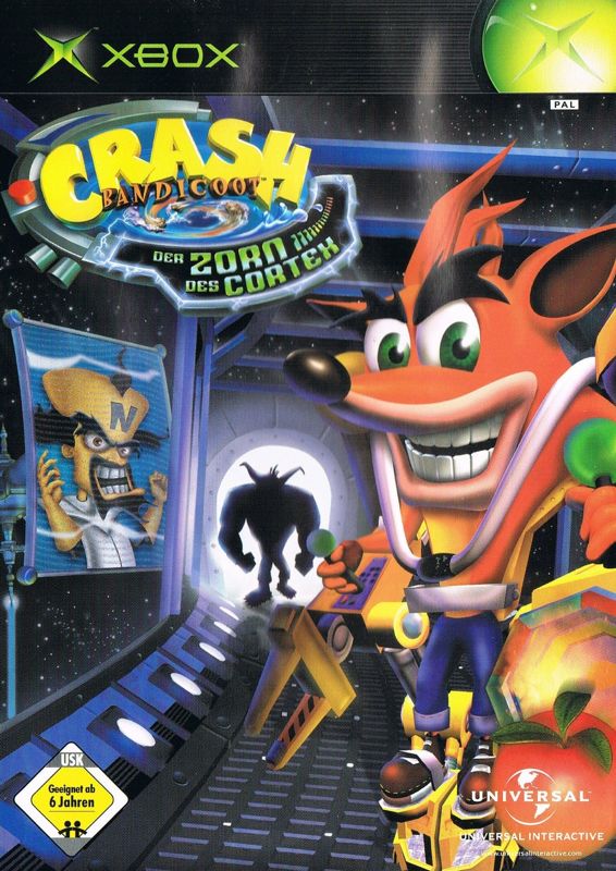 Front Cover for Crash Bandicoot: The Wrath of Cortex (Xbox)