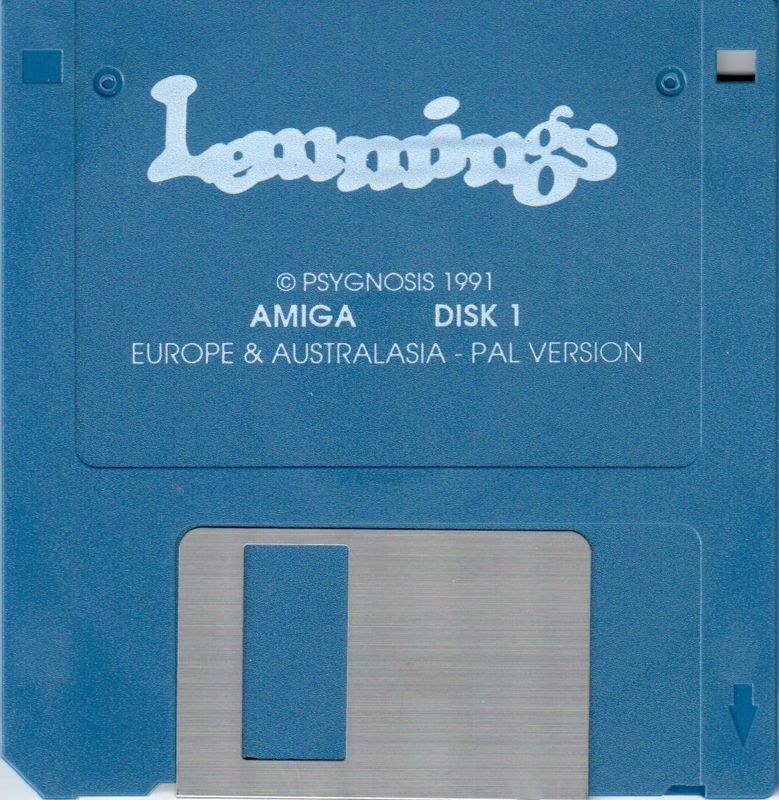 Media for Lemmings (Amiga)