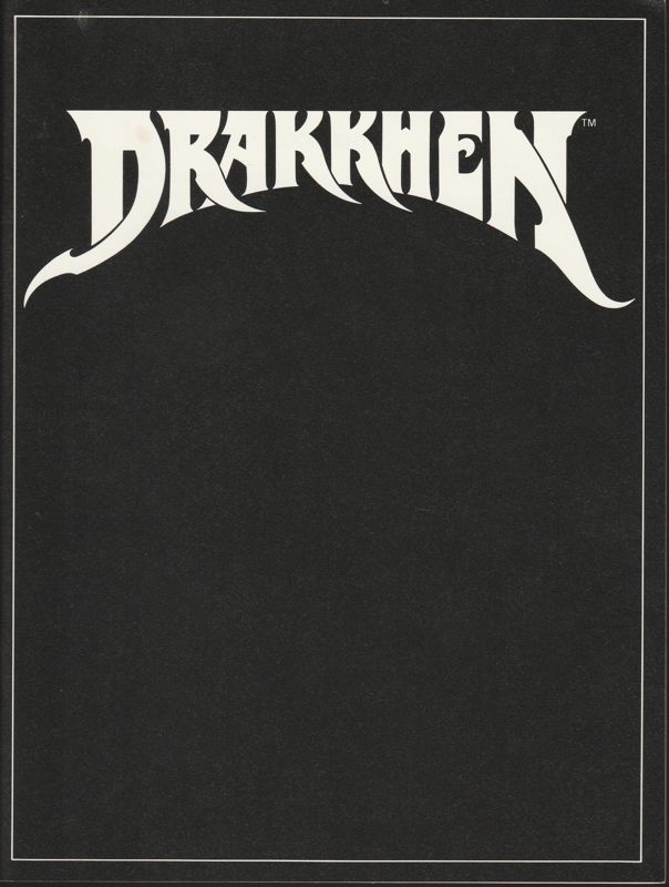 Manual for Drakkhen (Sharp X68000): Reference Guide