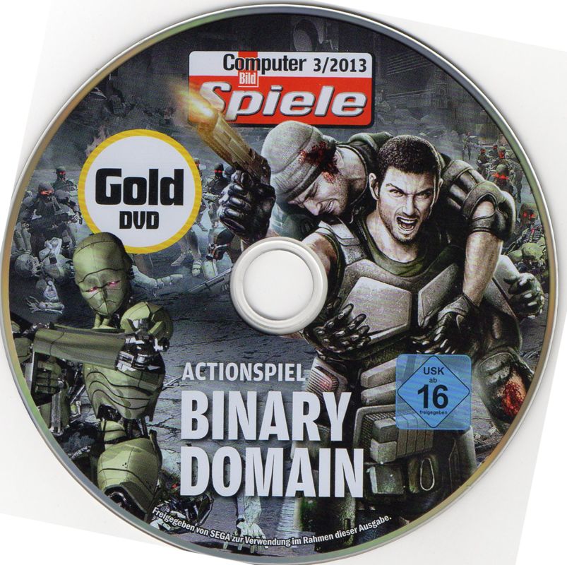 Media for Binary Domain (Windows) (Computer Bild Spiele 03/2013 cover mount)