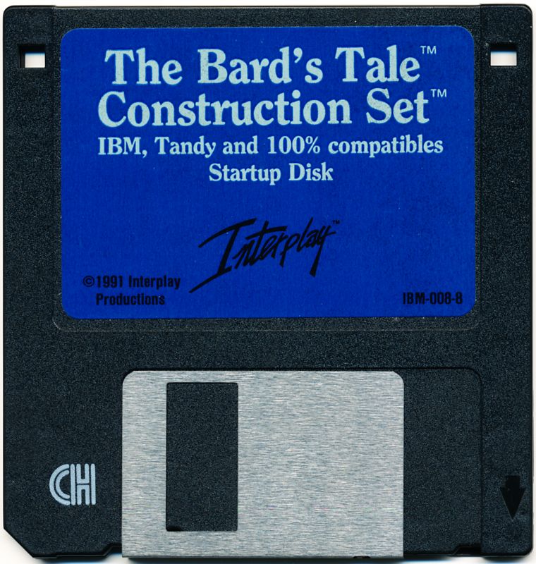 Media for The Bard's Tale Construction Set (DOS)