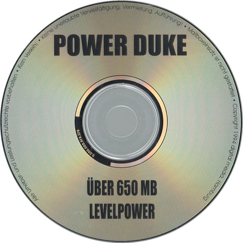 Media for Power Duke (DOS)
