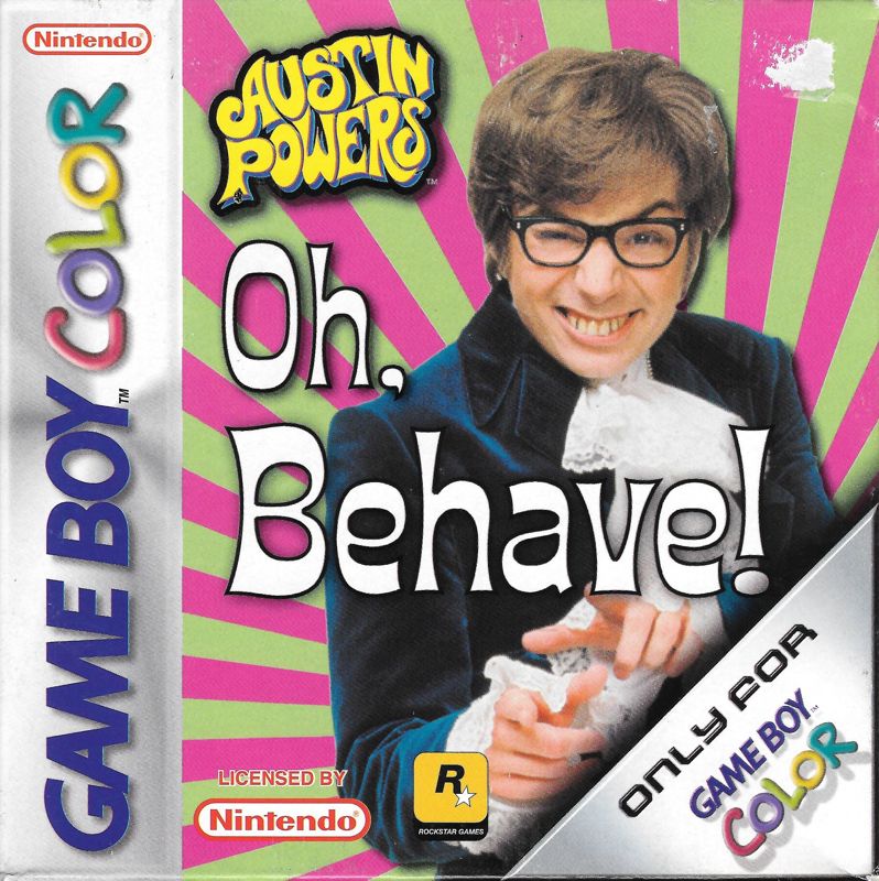 Front Cover for Austin Powers: Oh Behave! (Game Boy Color)