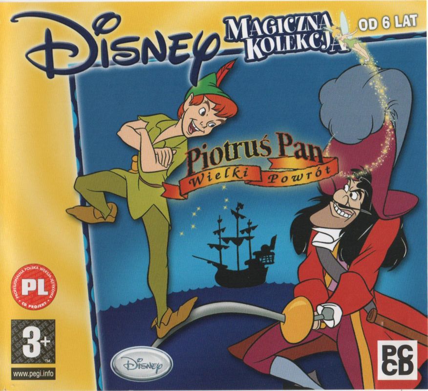Front Cover for Peter Pan in Disney's Return to Never Land (Windows) (Magiczna Kolekcja release)