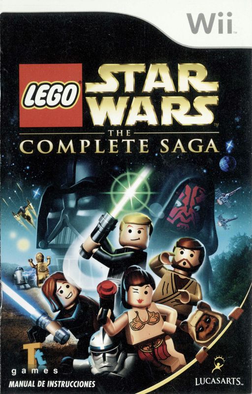 Manual for LEGO Star Wars: The Complete Saga (Wii): Front