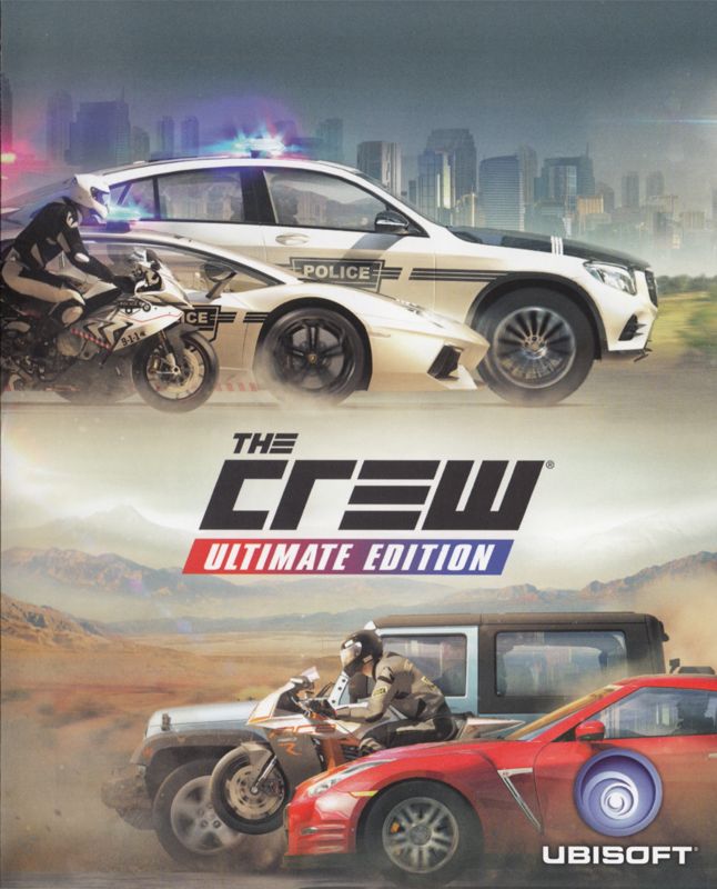 Manual for The Crew: Ultimate Edition (PlayStation 4): Front