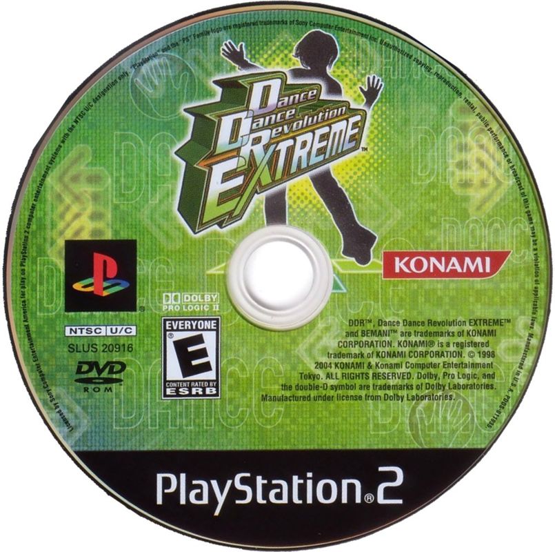 Media for Dance Dance Revolution: Extreme (PlayStation 2)
