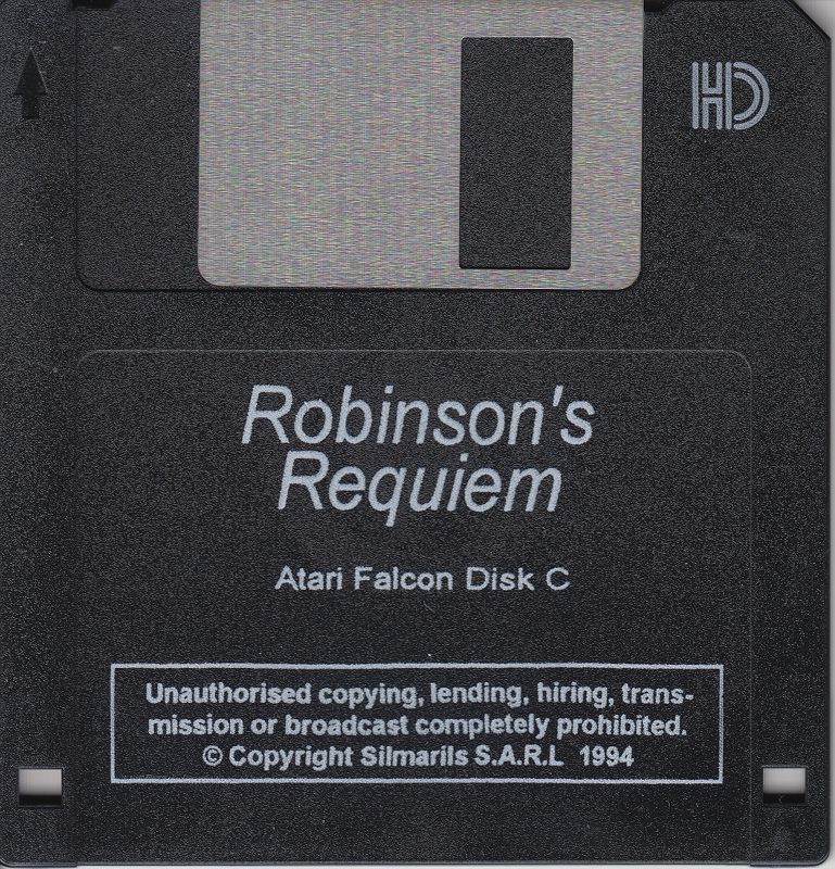 Media for Robinson's Requiem (Atari ST) (Atari Falcon Disk version): Disk C